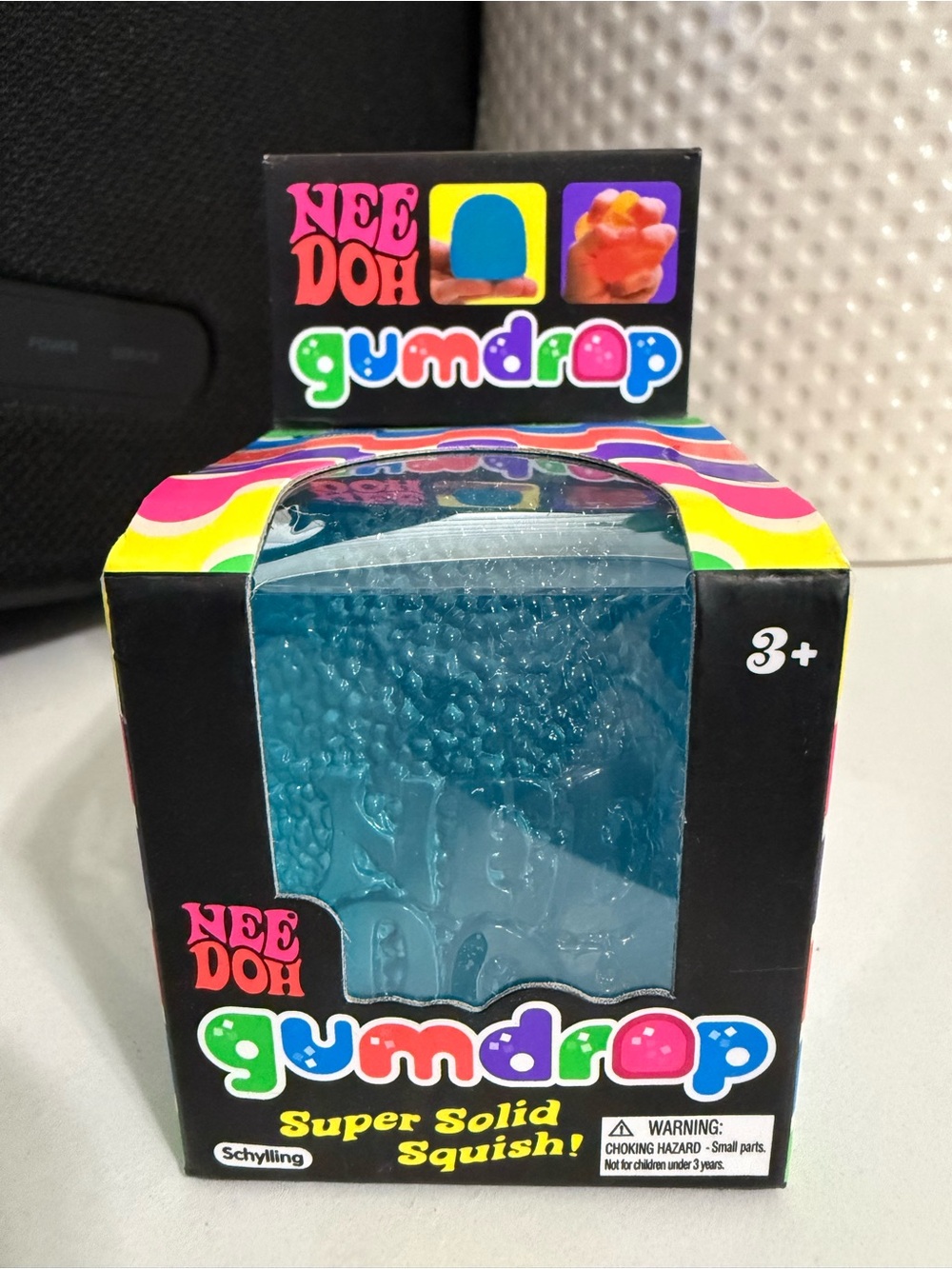 NeeDoh Gumdrop Super Solid Squish - Blue (AUTHENTIC)